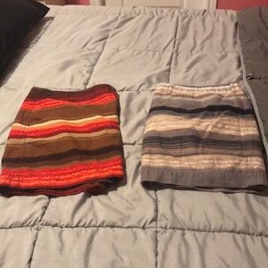 2 beautiful skirts, size CAD 14. Pay 1 price for 2